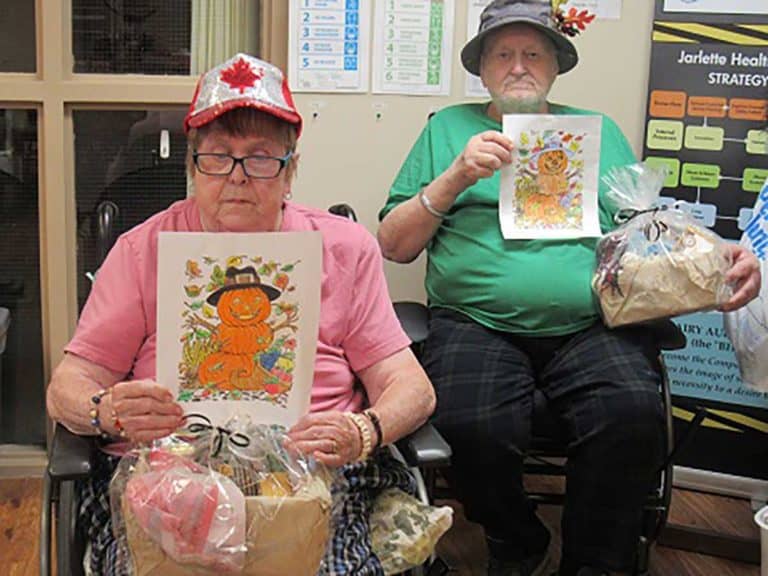 Manitoulin Lodge residents win prizes for Halloween art