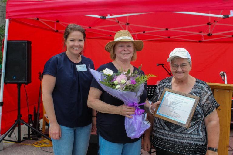 Volunteer, resident feted at annual Manitoulin Lodge summer barbecue
