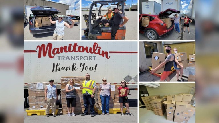Manitoulin Transport assisting wild animal shelters in Ontario, donating food deliveries