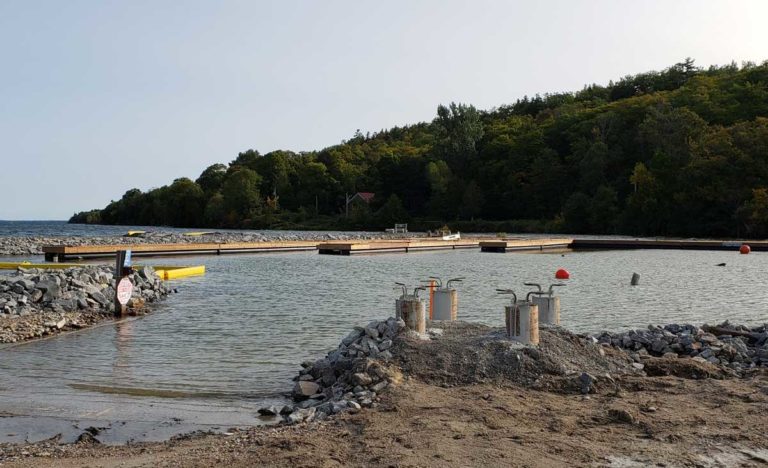 Kagawong waterfront development project close to completion