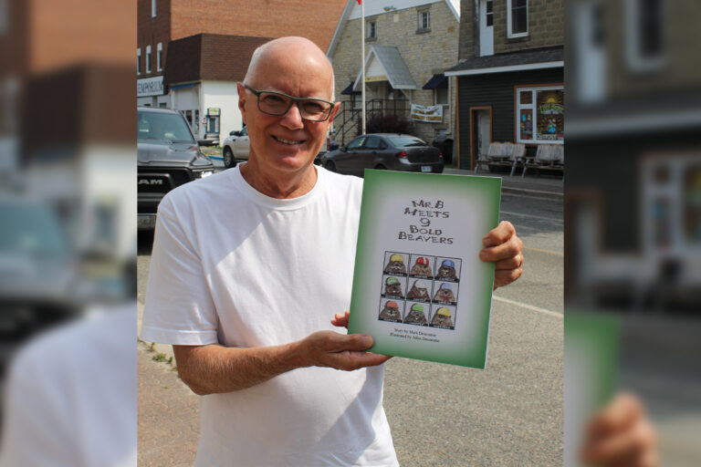 Kagawong author pens new children’s book ‘Mr. B. Meets 9 Bold Beavers’