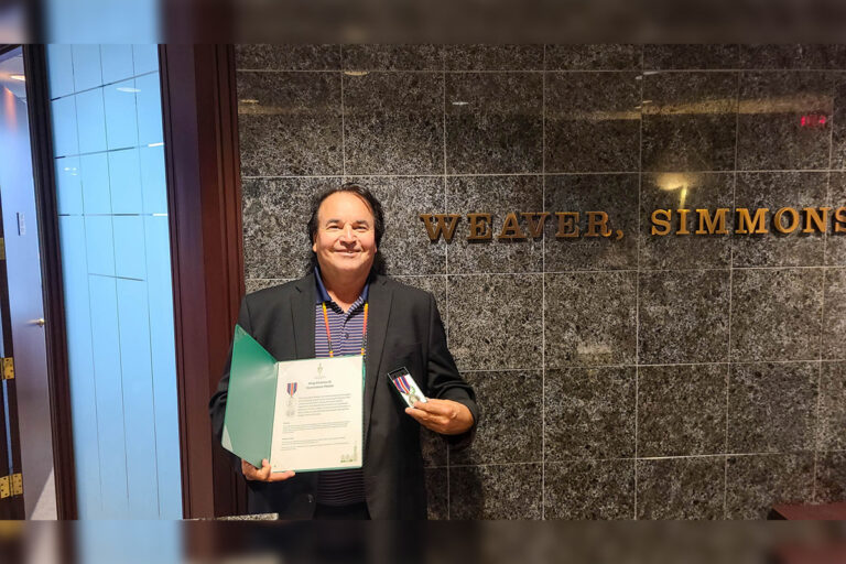 M’Chigeeng’s Martin Bayer awarded King Charles Coronation medal