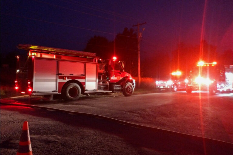 Fire razes vacant house in M’Chigeeng