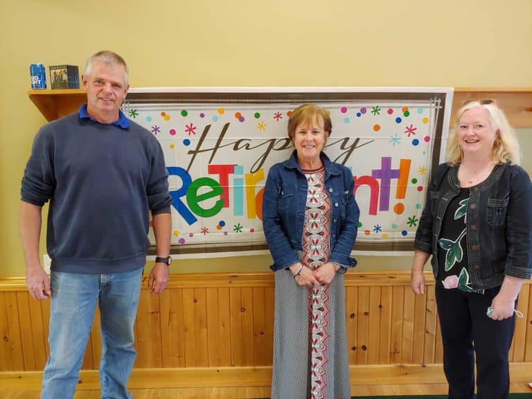 Municipal staff praise work of now retired administrative assistant, over the years