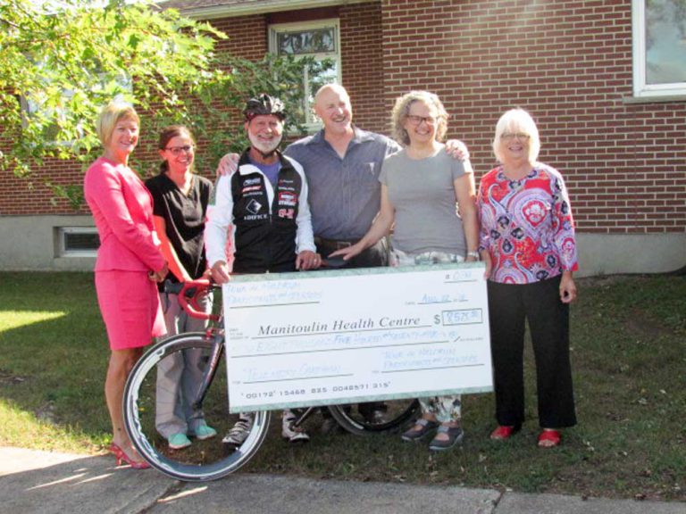 Tour de Meldrum benefits Mindemoya Hospital