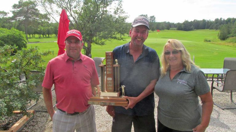 Rogerson-Lefebvre team wins Manitoulin Golf men’s open championship