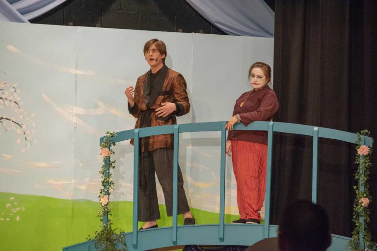 MSS players enthusiastically perform ‘The Mikado’ to  receptive crowd despite snow