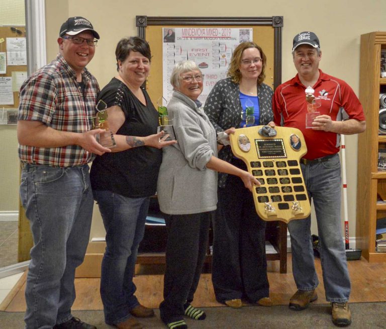 Jack White rink wins annual Mindemoya mixed bonspiel