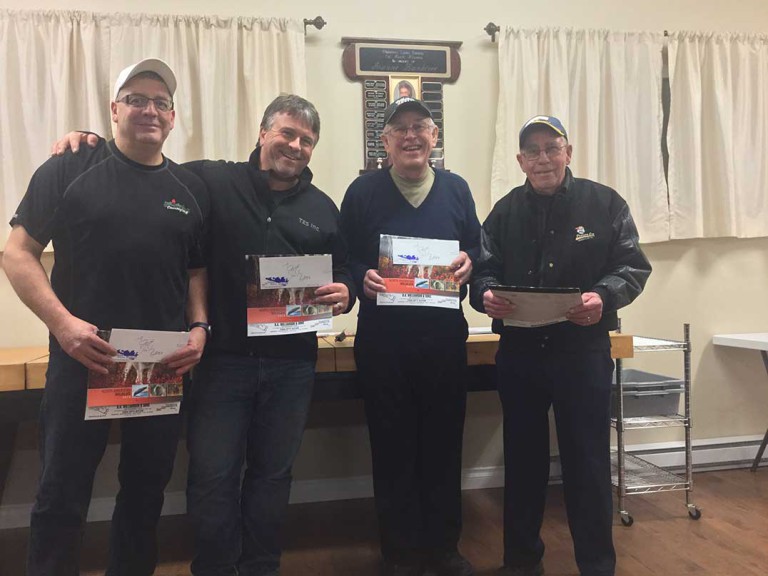 Lew Lanktree Rink wins annual Mindemoya Men’s Curling Bonspiel
