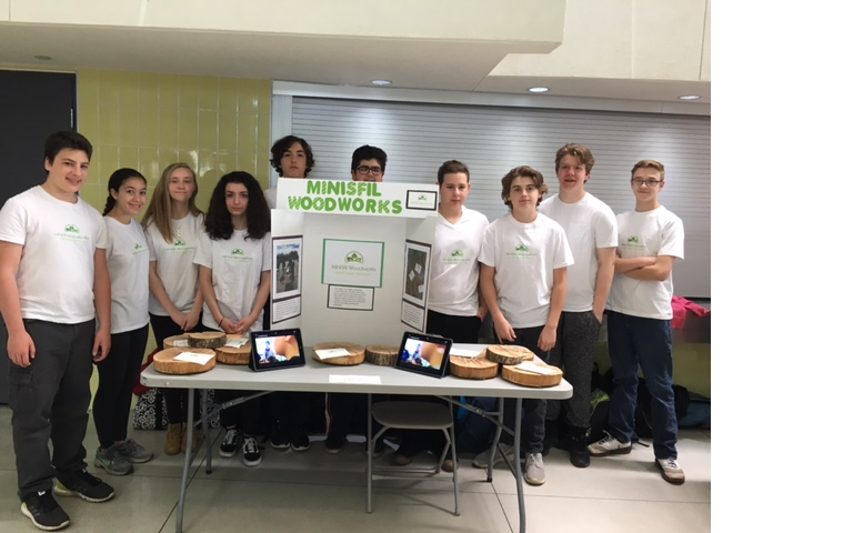 Innisfil Grade 8 class creates Manitoulin-based woodworking business