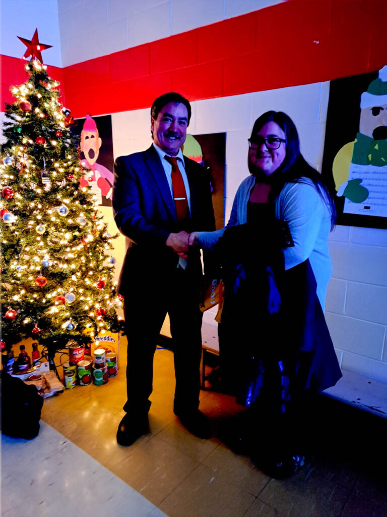 Retiring principal recognized for outstanding leadership at Charles C. McLean Public School