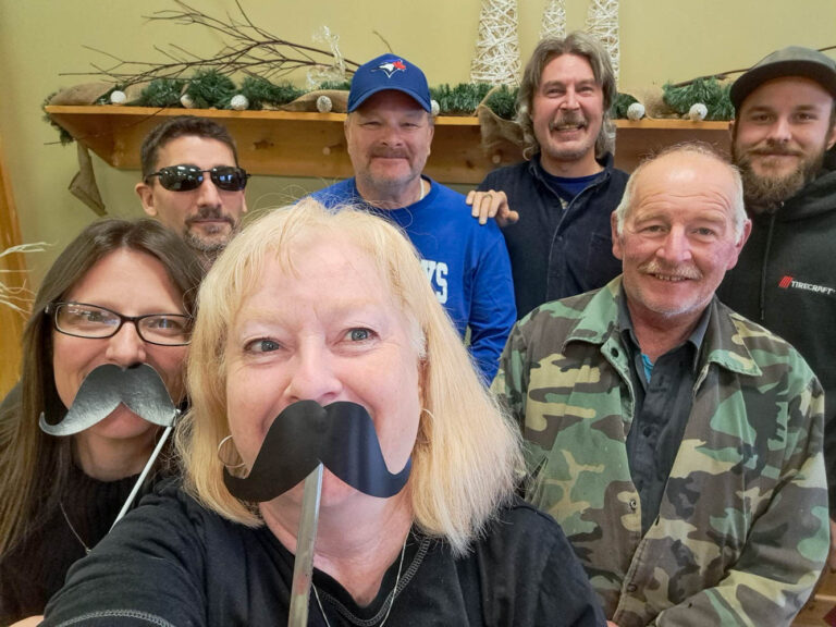 The Gordon Barries reach Movember goal