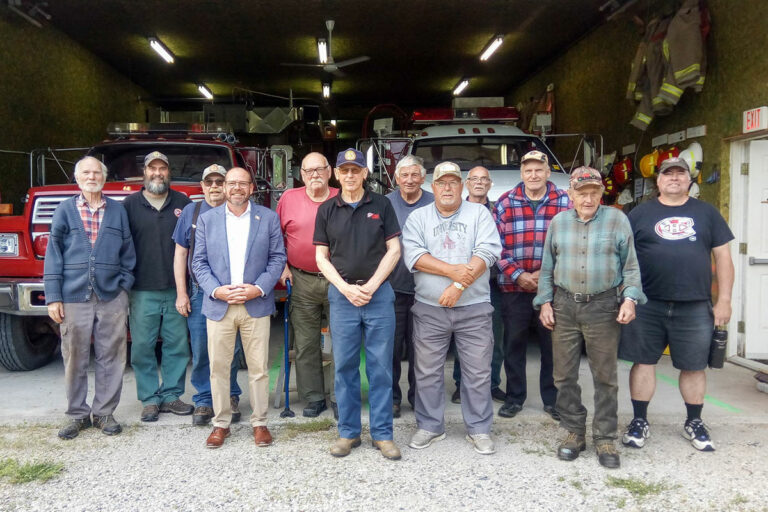 Robinson firefighters honoured for long service