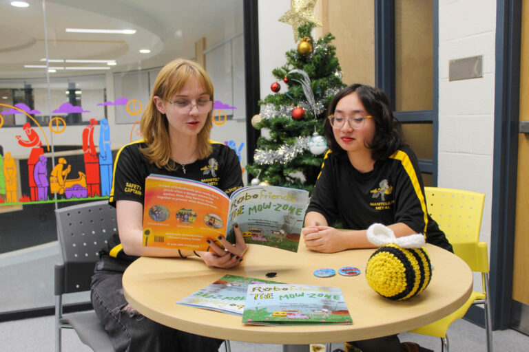 Manitoulin Secondary School robotics team pens children’s book ‘Robofriends and the MowZone’
