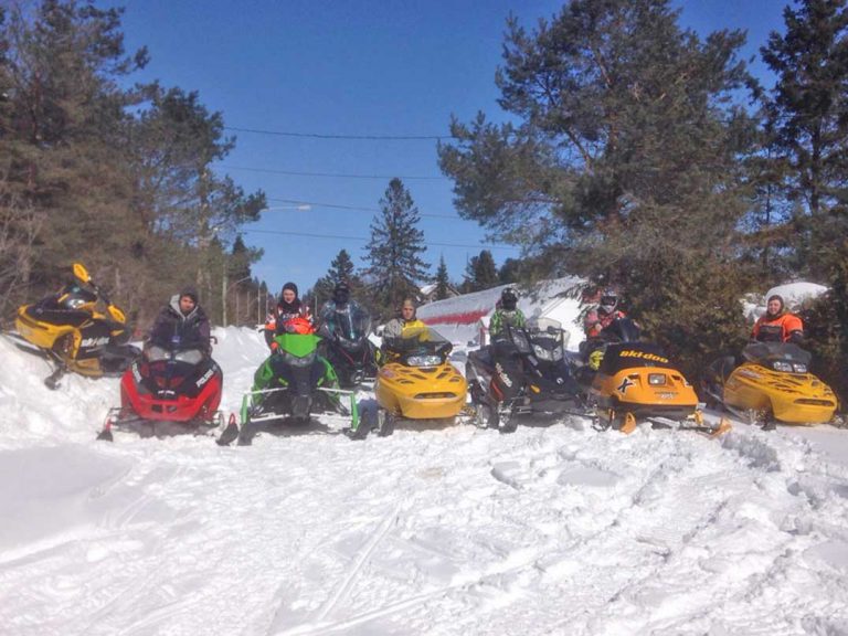 Manitoulin Secondary School holds annual Snowmobile Fun Run