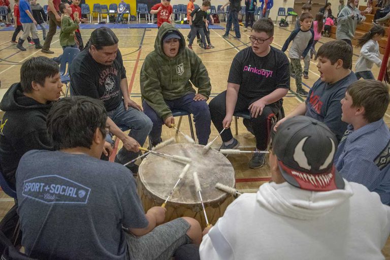 MSS celebrates school spirit at powwow