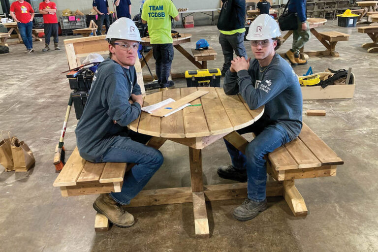 MSS carpentry team finishes fifth at provincial skills competition
