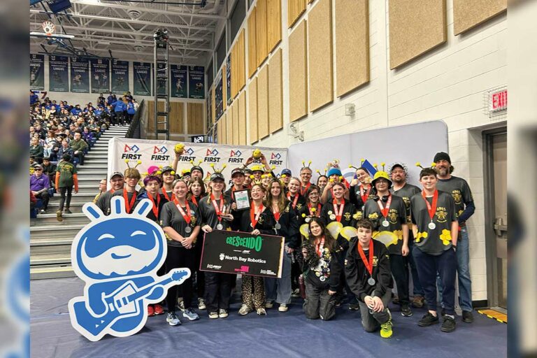 MSS, Wiikwemkoong robotics teams have successful first competitions in North Bay