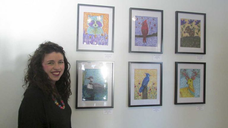 Artist Melissa Laporte-Alexander has inner need to draw