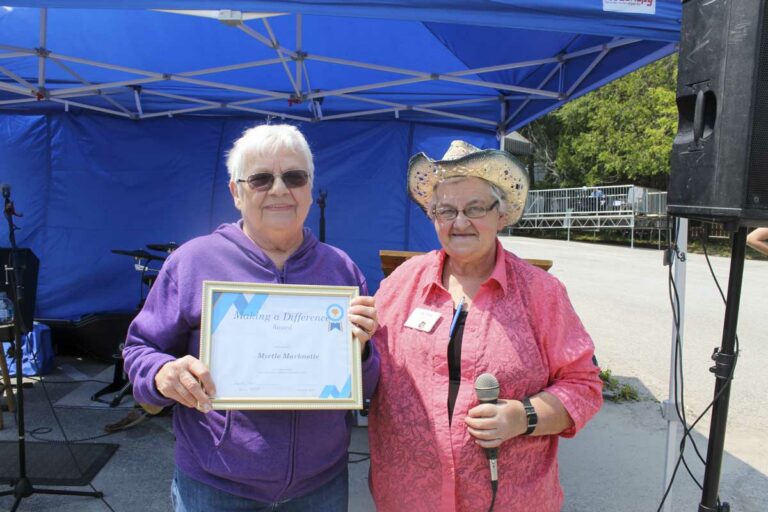 Manitoulin Lodge resident Myrtle Marknette recognized for making a difference in the lives of those around her