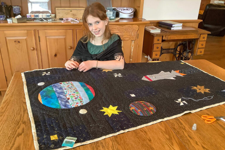 Island youths display quilts at Quilt Canada