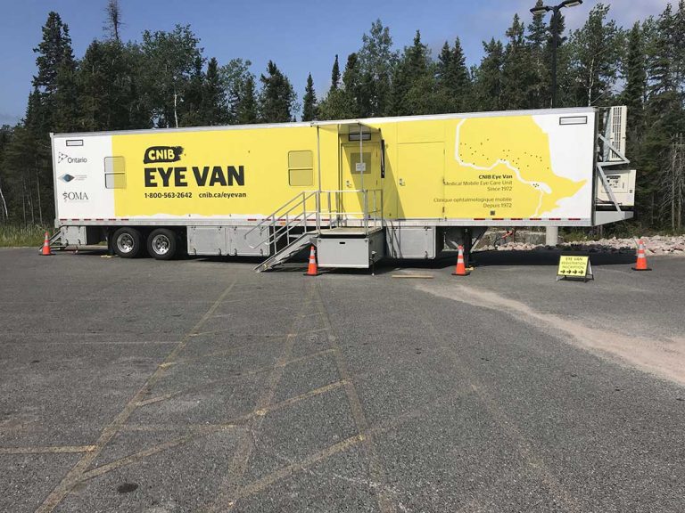 Eye Van patients should expect a telehealth check-in this year