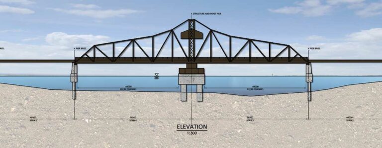 Will be upwards of two years before new swing bridge construction begins, Northeast Town learns