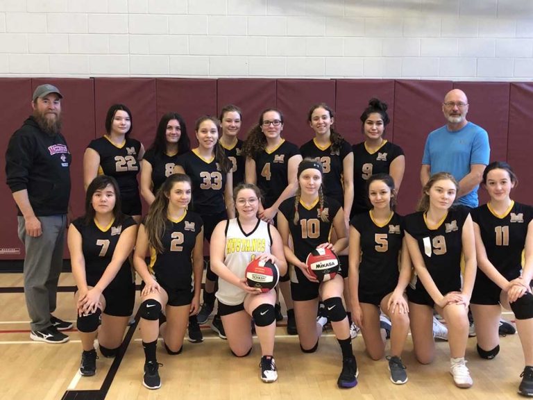 MSS junior girls’ volleyball team finishes third at NOSSA