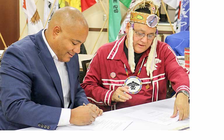 Ontario and Anishinabek Nation sign agreement to support children, youth and families
