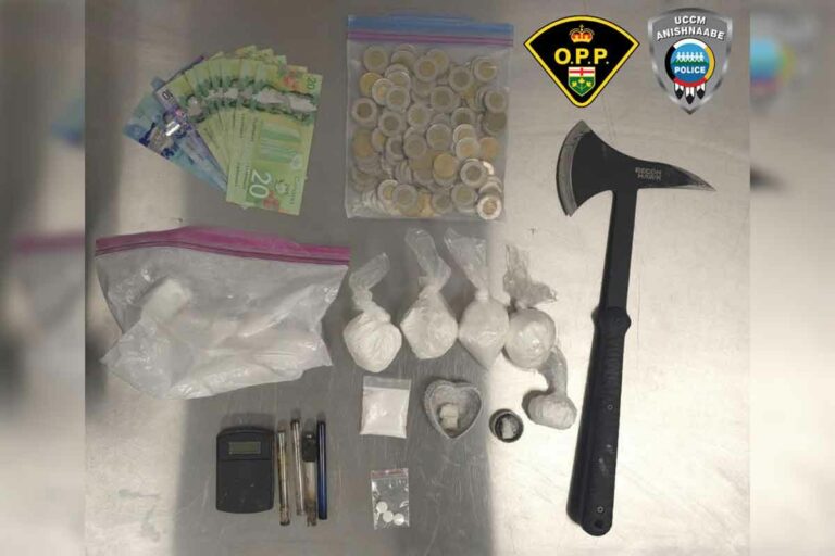 Joint RIDE check with Manitoulin OPP and UCCM canine resultes in $49,650 of drugs seized