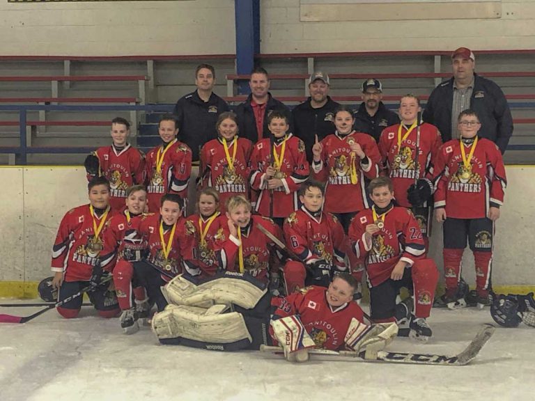 Panthers peewees win Soo tournament