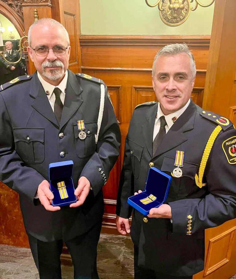 DSB paramedics feted with Governor General awards