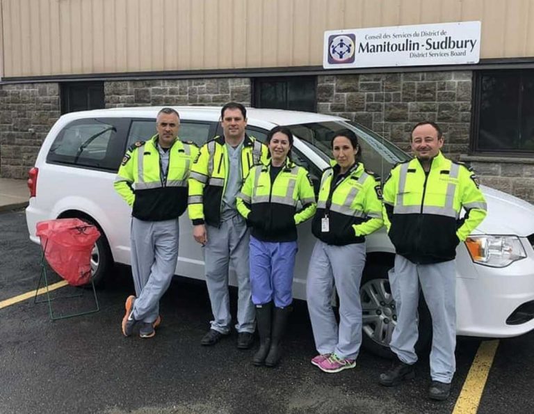 DSB paramedics have completed over 200 in-home COVID-19 tests