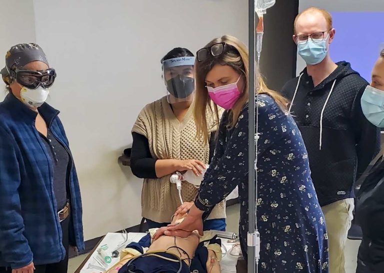 MHC staff receives high praise from instructors in pediatric critical care