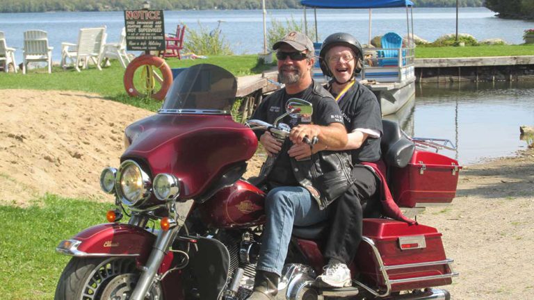 Motorcycle Penny Run supports Community Living Manitoulin