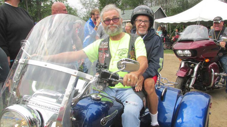 Brothers of the Blade Motorcycle Club supports Community Living Manitoulin