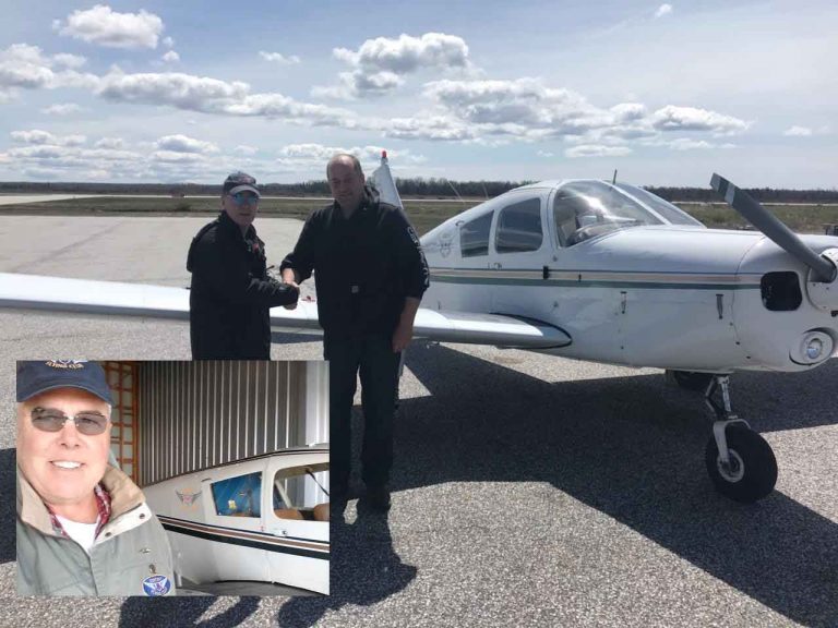 Two Manitoulin student pilots succeeding