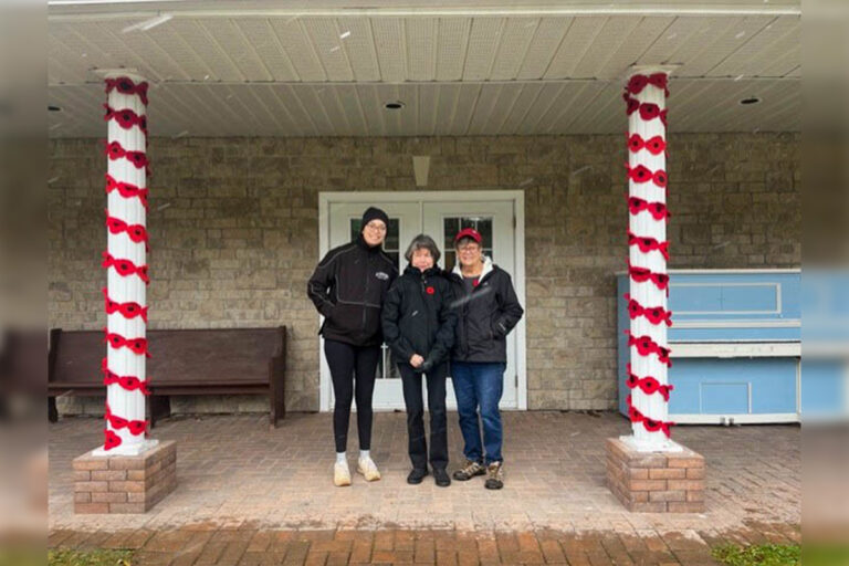 Poppies figure prominently on Manitoulin