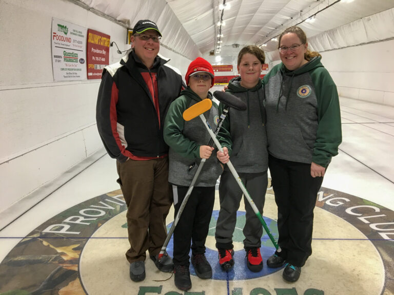 Johnston family rink wins annual curling bonspiel