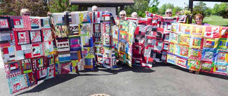 Manitoulin quilters provide more than 20 quilts for Ronald McDonald House