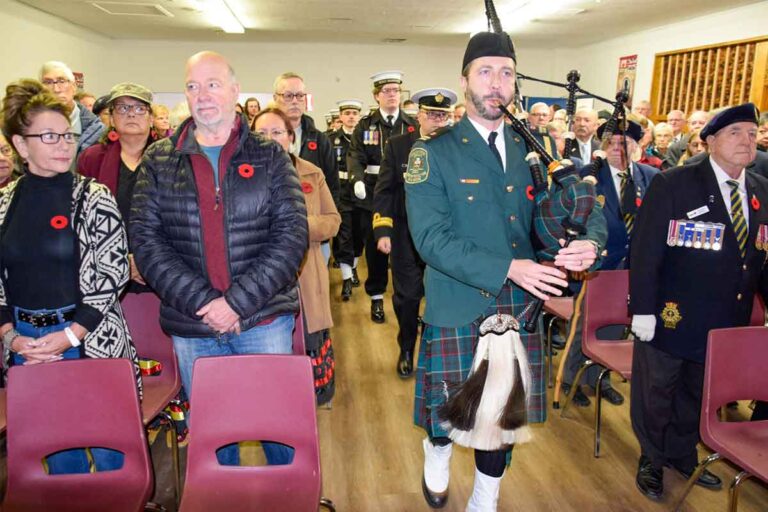 Little Current Legion Branch 177 holds two Remembrance Day ceremonies