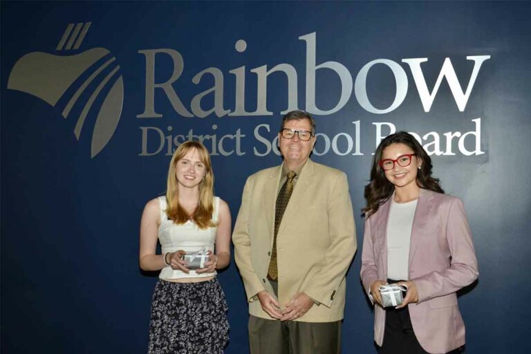 Island student trustee recognized by Rainbow School Board for her ‘tremendous efforts’