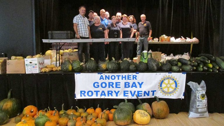 Annual Rotary fall produce auction was bigger and better for this season