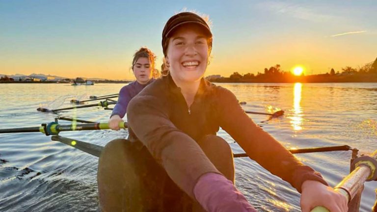 University of British Columbia rower has strong family connections to the Island