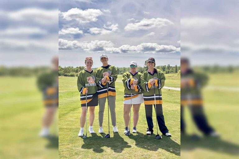 Lady Panthers (hockey) scramble golf tournament was a success this past weekend at Rainbow Ridge Golf Course