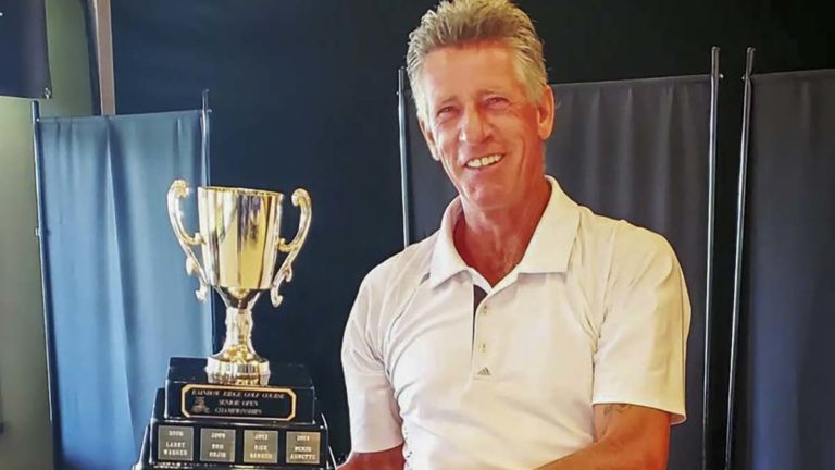 Denis Audette repeats as senior men’s open championship at Rainbow Ridge Golf Club
