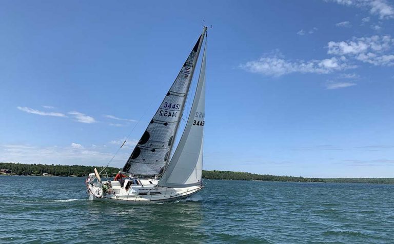 Sailor rescued from North Channel following medical emergency