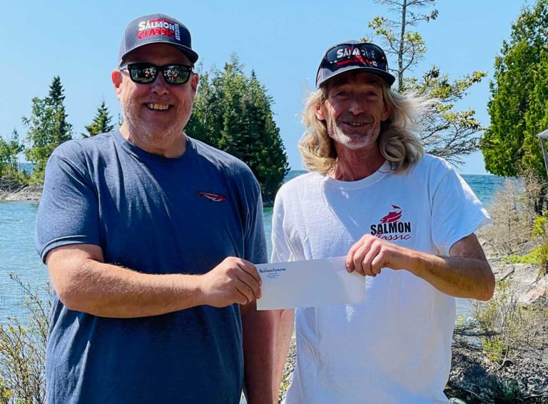 Kevin Huot wins Salmon Classic with 25.52 lb fish