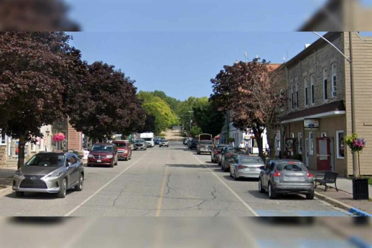 Gore Bay blesses contractor for downtown facelift project