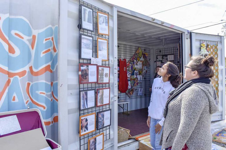 Sexual Assault: The Roadshow, an art and education project, on until October 26